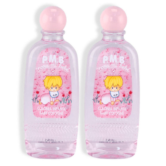 Para Mi Bebe Splash Cologne for Girls, Fresh Scent, 8.3 fl oz (Pack of 2)
