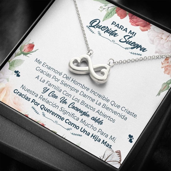 Para Mi Querida Suegra, Heart Necklace