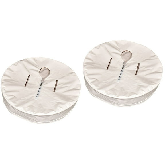 Para Soaking Tub Accessories 2 PCS Cold Water Foldable Bath Shower Cover Bathtub
