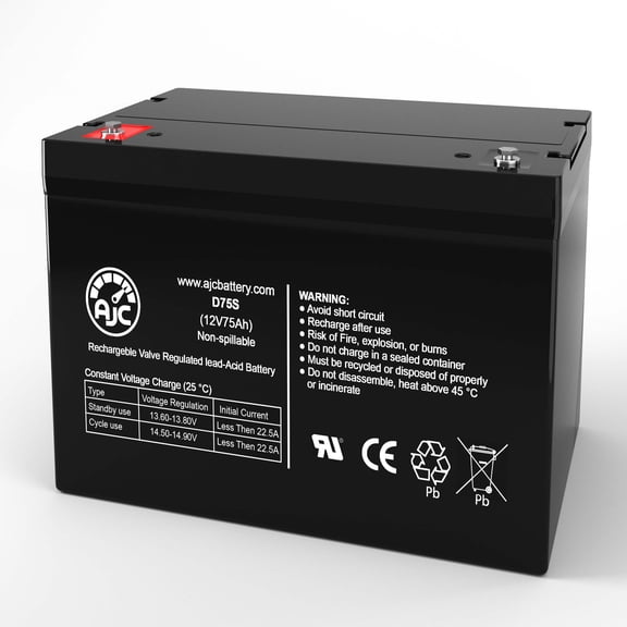 Para Systems PRO 320 12V 75Ah UPS Battery - This Is an AJC Brand Replacement