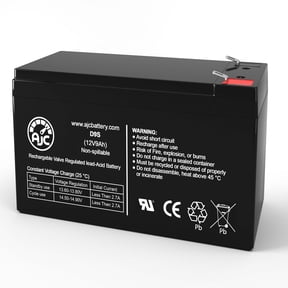 Para Systems Zappy 3 Pro 12V 9Ah Mobility Scooter Battery - This Is an AJC Brand Replacement