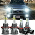 thumbnail image 1 of Para for 2004-2014 Ford F150 6000k LED Faros Haz Alto-Bajo Luz Antiniebla Bulbs Combo 4x, 1 of 12
