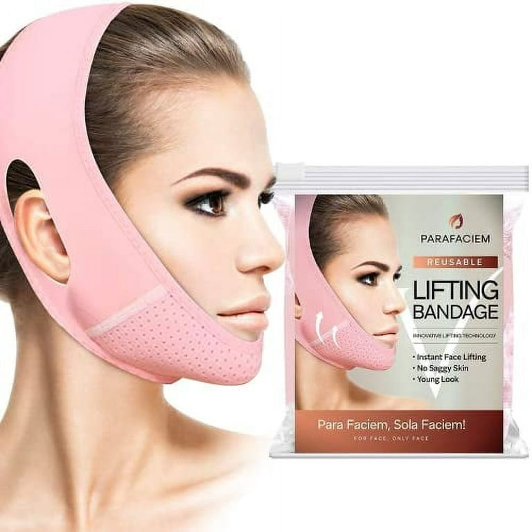 ParaFaciem Reusable V Line Mask Facial Slimming Strap - Double