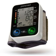 ParaMed Wrist Blood Pressure Monitor, Adjustable Blood Pressure Cuff & Carrying Case