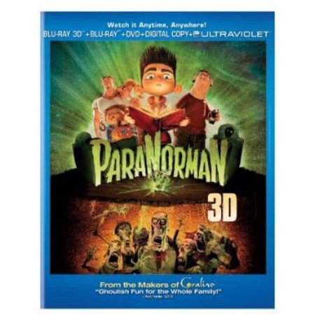 ParaNorman (Blu-ray 3D, DVD, Digital Copy) (Widescreen Edition) [2012]