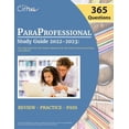 thumbnail image 1 of ParaProfessional Study Guide 2022-2023: Test Prep Book with 365 Practice Questions for the ParaPro (Paperback) by Cox, 1 of 1