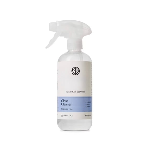 Paraben Sulfate Free Unscented Glass Cleaner Spray, 16 fl oz
