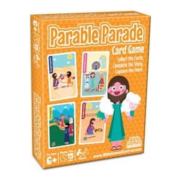 Parable Parade NEW Bible Card Game Ages 6+ 2-6 Players Christian Educational Fun