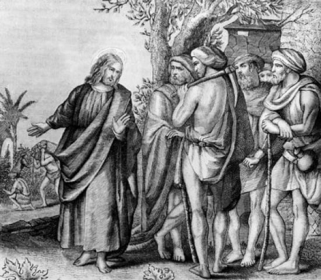 Parable of the Laborers in the Vineyard by ML Conant print Canvas Art - ML Conant (18 x 24)