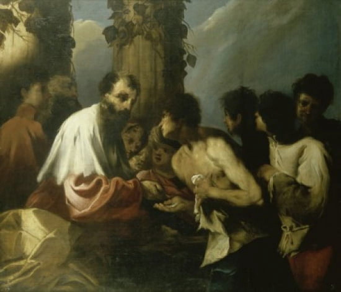 Parable of the Laborers in the Vineyards Francesco Maffei (ca1605-1660Italian) Canvas Art - Francesco Maffei (18 x 24)