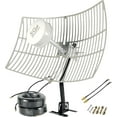 thumbnail image 1 of Outdoor Directional WiFi Antennas Kit, Retail Packaging with 30dBi,20meter LMR240 Reception Range, 1 of 12