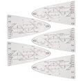 thumbnail image 1 of Parabolic Template Math Parabolic Stencil Math Ruler for Mathematical Functions, 1 of 13