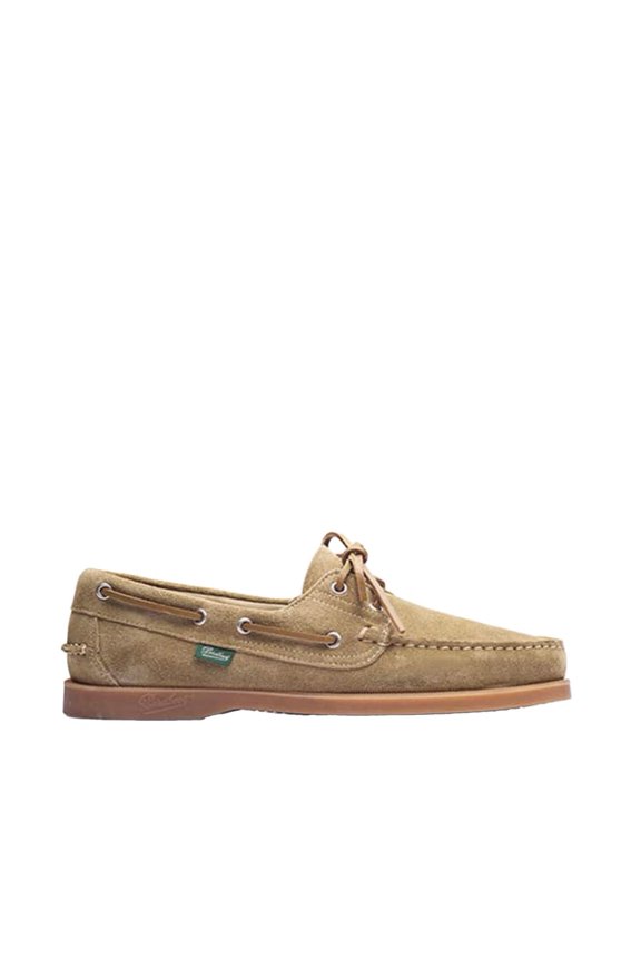 Barth Shoes In Marine Velour In Sand Brown (Men's)