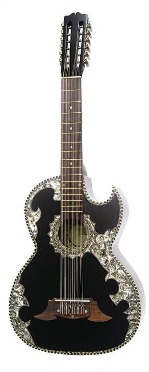 Paracho Elite BELLEZA Bajo Sexto Guitar - Walmart.com