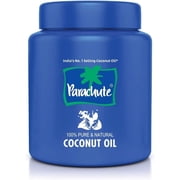 Parachute 100% Pure and Natural Unrefined Coconut Oil | No Chemicals & Added Preservatives | 200ml Jar