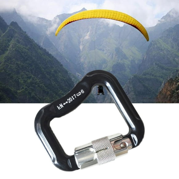 Parachute Carabiner Safety Rock Climbing Master Hooks Climbing Buckle Paraglider Parachute Clip Lock Carabiner Outdoor Equipment