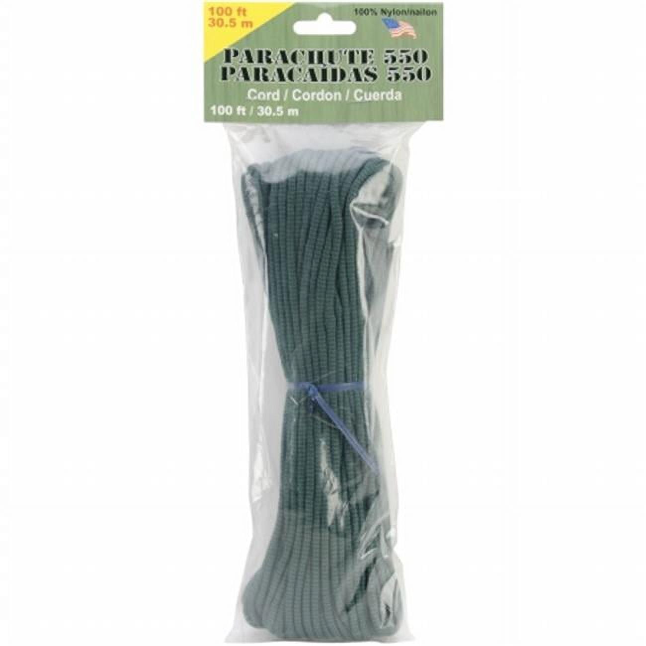 Parachute Cord 4mm X 100'-Forest Camo - Walmart.com