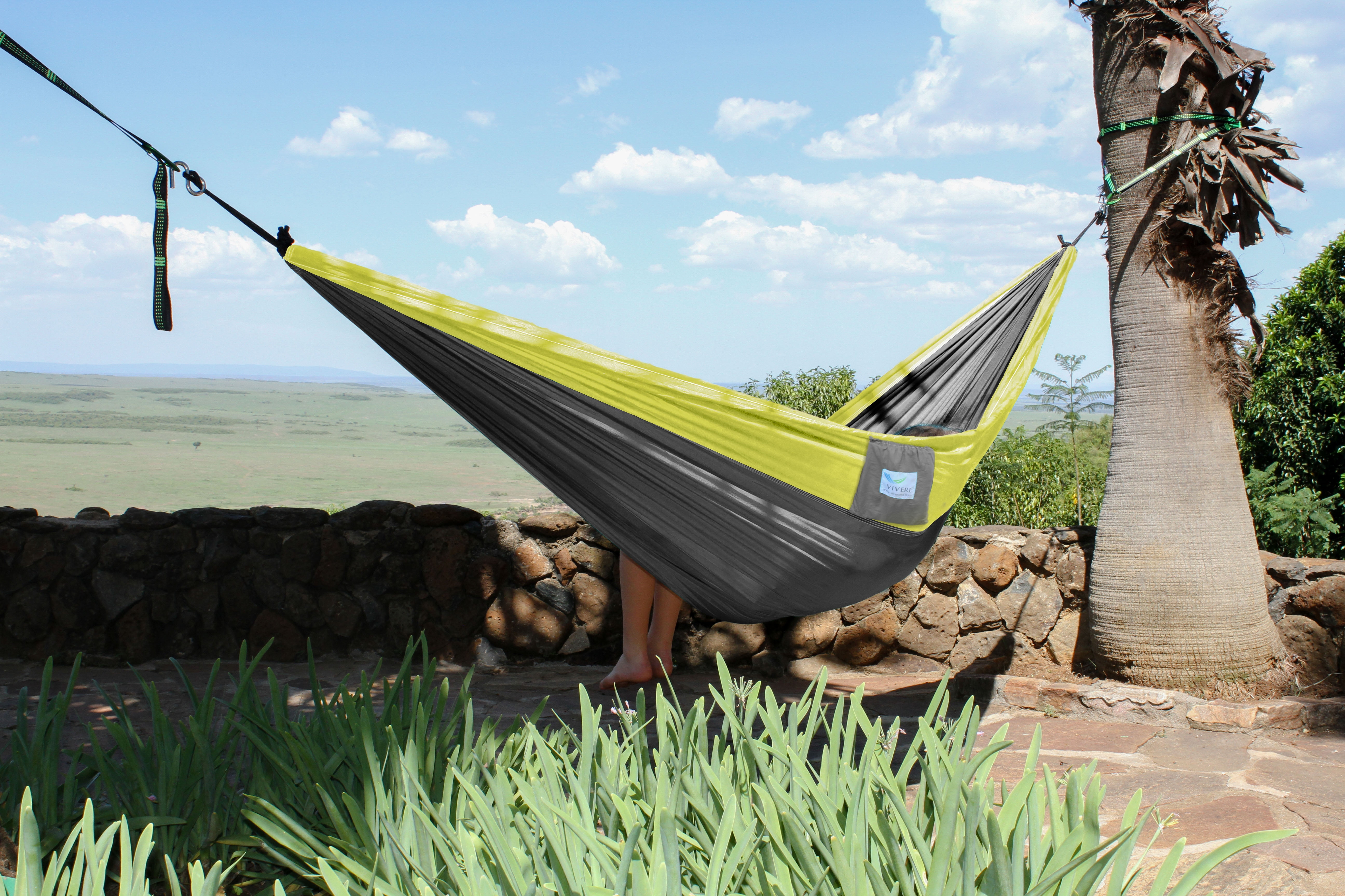 Double parachute clearance hammock