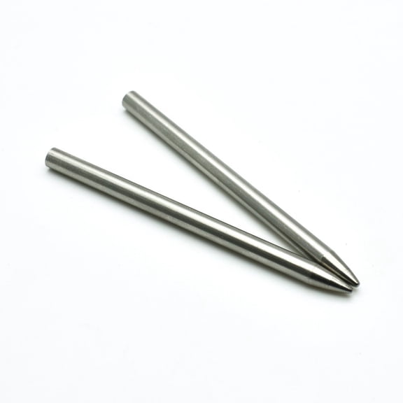 Paracord Fids, Czzoypi Stainless Steel Lacing Needles, 2-Piece Set for Weaving Stitching with Blunt End Rust-Resistant