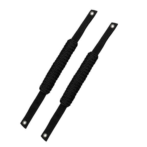 Paracord Grab Handles 2Pcs Car Roll Bar Paracord Grab Handles Grip Handles Replacement for Bronco