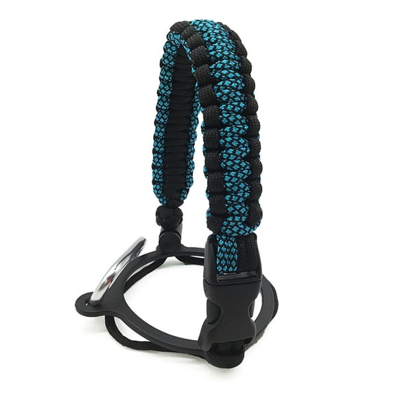 Paracord Handle Carabiner Water Bottle Handle Strap Outdoor Water Bottle Strap