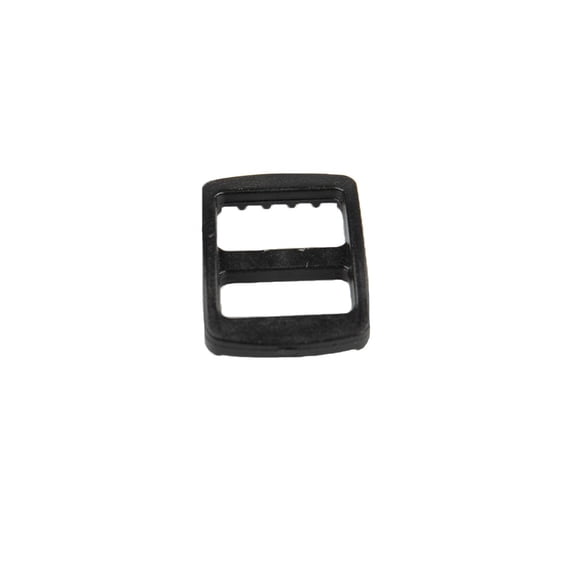 Paracord Planet 1/2-Inch Plastic Triglides- Wide- Black - 5 pack