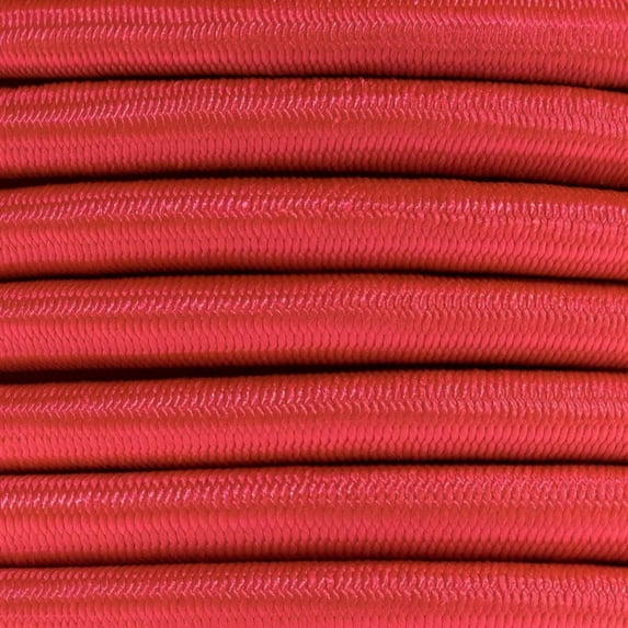 Paracord Planet 1/2 inch Elastic Bungee Nylon Shock Cord Crafting Stretch String - Various Colors - 10, 25, 50, & 100 Foot Lengths - Made in USA