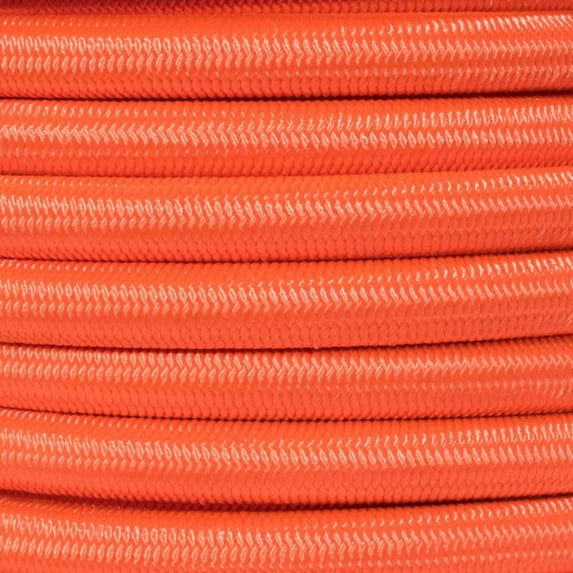 Paracord Planet 1/2 inch Elastic Bungee Nylon Shock Cord Crafting Stretch String - Various Colors - 10, 25, 50, & 100 Foot Lengths - Made in USA
