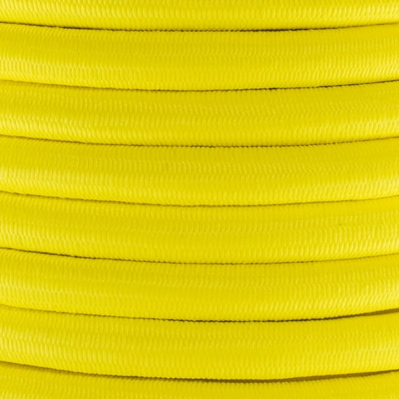 Paracord Planet 1/2 inch Elastic Bungee Nylon Shock Cord Crafting Stretch String - Various Colors - 10, 25, 50, & 100 Foot Lengths - Made in USA