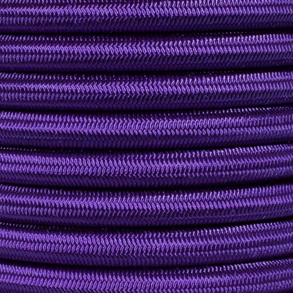 Paracord Planet 1/2 inch Elastic Bungee Nylon Shock Cord Crafting Stretch String - Various Colors - 10, 25, 50, & 100 Foot Lengths - Made in USA