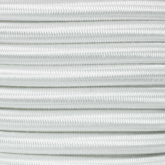 Paracord Planet 1/2 inch Elastic Bungee Nylon Shock Cord Crafting Stretch String - Various Colors - 10, 25, 50, & 100 Foot Lengths - Made in USA