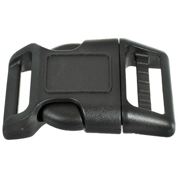 Paracord Planet 1 Inch Double Bar Buckles - Colorful Side Release Buckles in Various Pack Sizes