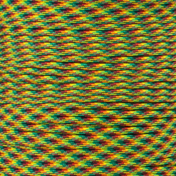 Paracord Planet 10', 25', 50', 100' Hanks & 250', 1000' Spools of Parachute 550 Cord Type III 7 Strand Paracord in Over 45 Warm Color Dominant Color Patterns