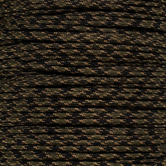 Paracord Planet 10', 25', 50', 100' Hanks & 250', 1000' Spools of Parachute 550 Cord Type III 7 Strand Paracord in Over 50 Neutral Color Dominant Color Patterns