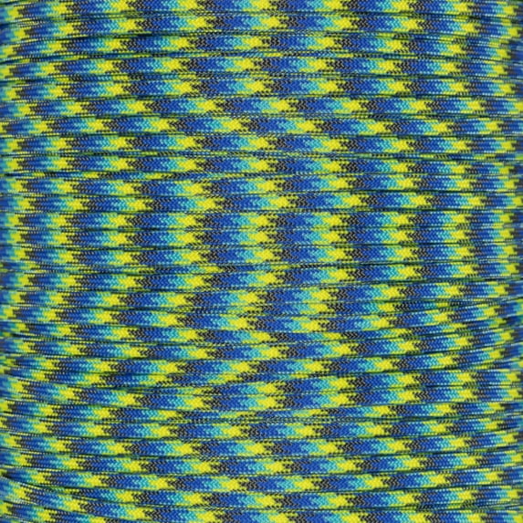 Paracord Planet 10', 25', 50', 100' Hanks & 250', 1000' Spools of Parachute 550 Cord Type III 7 Strand Paracord in Over 45 Warm Color Dominant Color Patterns