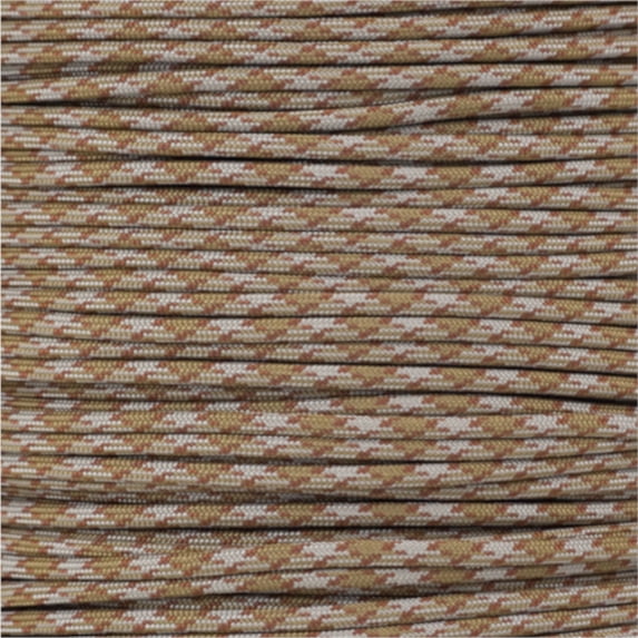 Paracord Planet 10', 25', 50', 100' Hanks & 250', 1000' Spools of Parachute 550 Cord Type III 7 Strand Paracord in Over 50 Neutral Color Dominant Color Patterns
