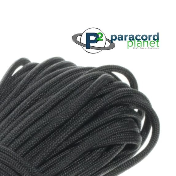 Paracord Planet 10', 25', 50', 100' Hanks & 250', 1000' Spools of Parachute 550 Cord Type III 7 Strand Paracord in Over 60 Solid Colors