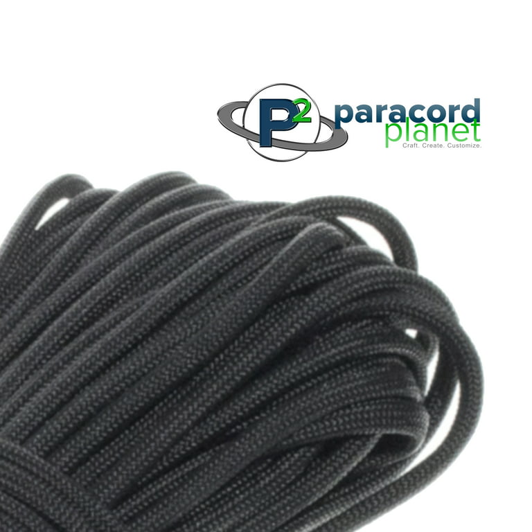 Paracord Planet 10', 25', 50', 100' Hanks & 250', 1000' Spools of Parachute  550 Cord Type III 7 Strand Paracord in Over 60 Solid Colors 