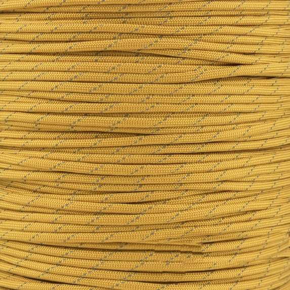 Paracord Planet 10', 25', 50', 100' Hanks & 250', 1000' Spools of Parachute 550 Cord Type III 7 Strand Reflective Paracord in Over 30 Colors