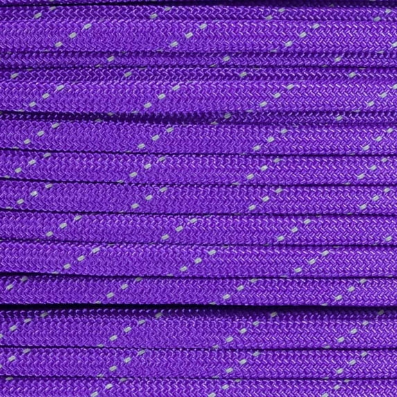 Paracord Planet 10', 25', 50', 100' Hanks & 250', 1000' Spools of Parachute 550 Cord Type III 7 Strand Reflective Paracord in Over 30 Colors