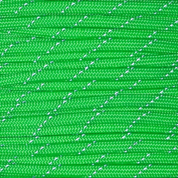 Paracord Planet 10', 25', 50', 100' Hanks & 250', 1000' Spools of Parachute 550 Cord Type III 7 Strand Reflective Paracord in Over 30 Colors
