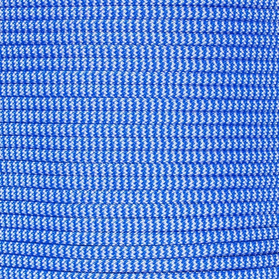 Paracord Planet 10', 25', 50', 100' Hanks of Parachute 550 Cord Type III 7 Strand Paracord in Over 50 Cold Color Dominant Color Patterns