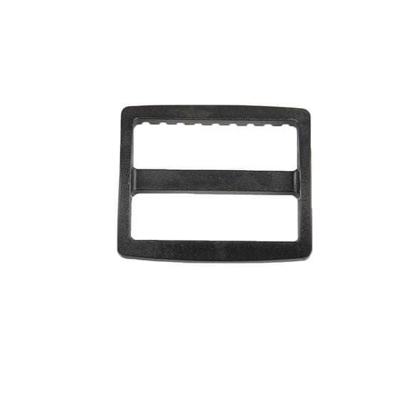 Paracord Planet 2-Inch Plastic Triglides- Wide- Black - 5 pack