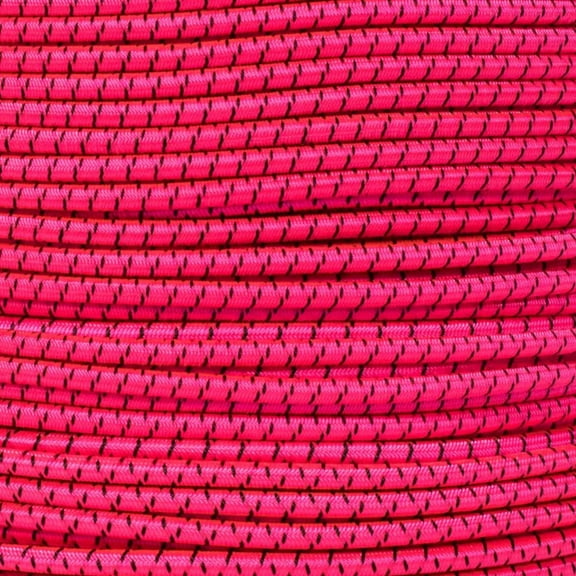Paracord Planet 3/16" inch Elastic Bungee Nylon Shock Cord Crafting Stretch String - Various Colors - 10 25 50 & 100 Foot Lengths Made in USA