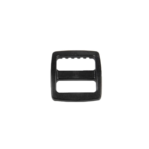 Paracord Planet 3/4-Inch Plastic Triglides- Wide- Black - 5 pack