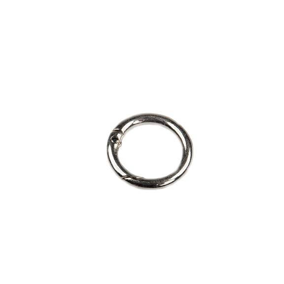 Paracord Planet 3/4 Inch Spring Gate O-Ring - Silver - 50 Pack