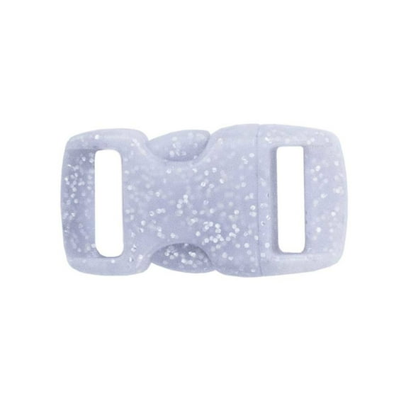 Paracord Planet 3/8" Contoured Side Release Buckles in Various Colors - Glow in the Dark and Glitter - Multiple Pack Sizes