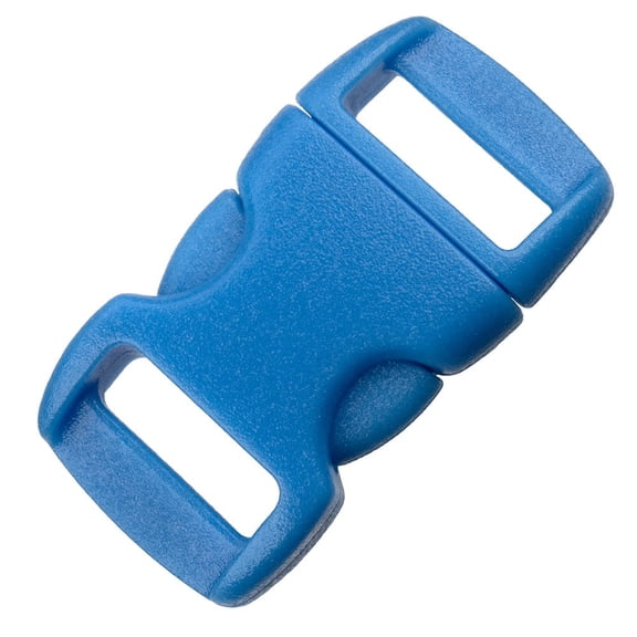 Paracord Planet 3/8" Contoured Side Release Buckles in Various Colors - Glow in the Dark and Glitter - Multiple Pack Sizes