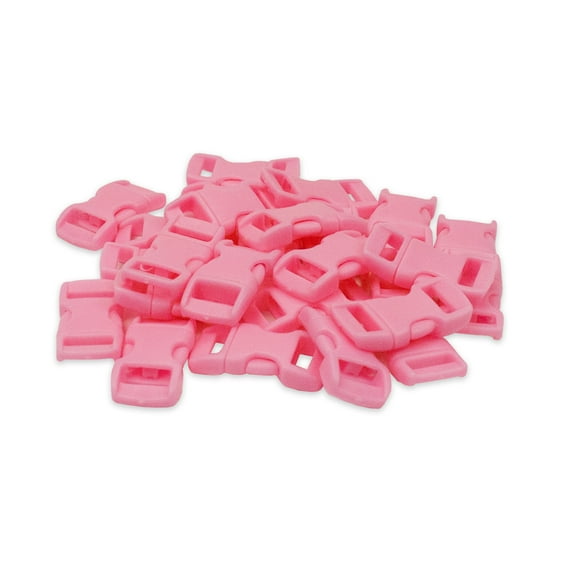 Paracord Planet 3/8 Inch Side Release Contoured Buckles in Various Colors and Sizes