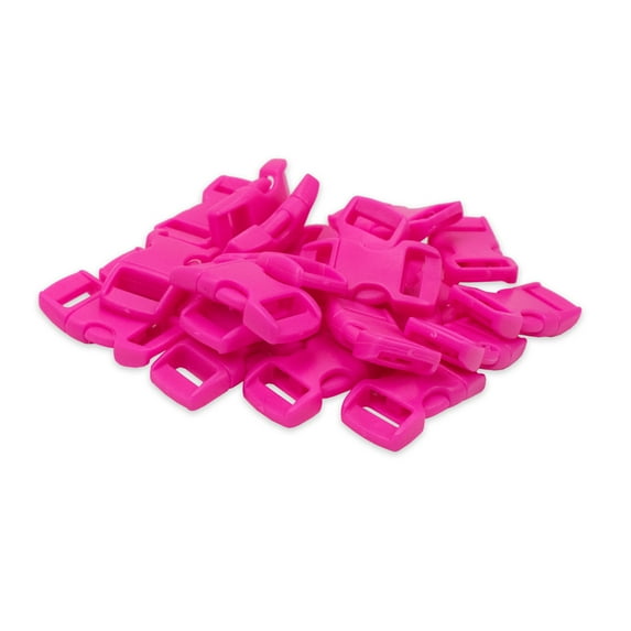 Paracord Planet 3/8 Inch Side Release Contoured Buckles in Various Colors and Sizes